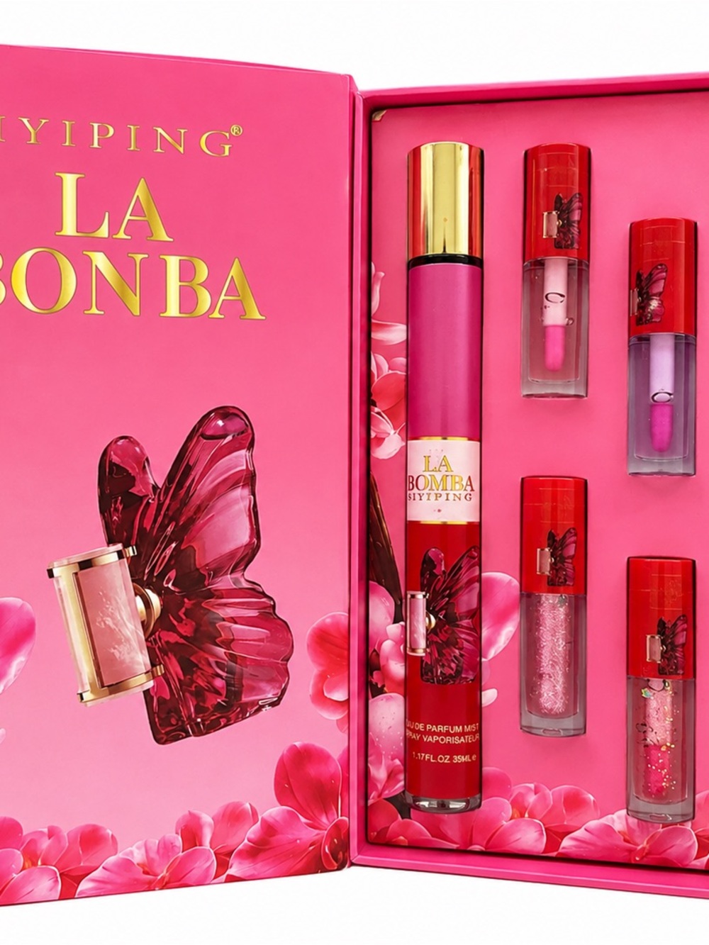 La Bonba  Women Makeup Gift Set - Pink